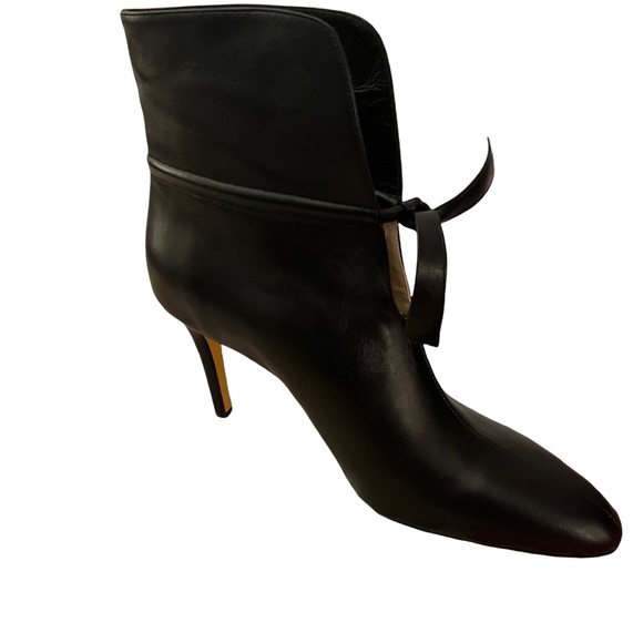 RARE MNZ Maryam Nassir Zadeh Kierra Boots size 41 (US 11) black calfskin - Picture 11 of 16